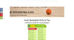 Desktop Screenshot of my-youth-basketball-player.com